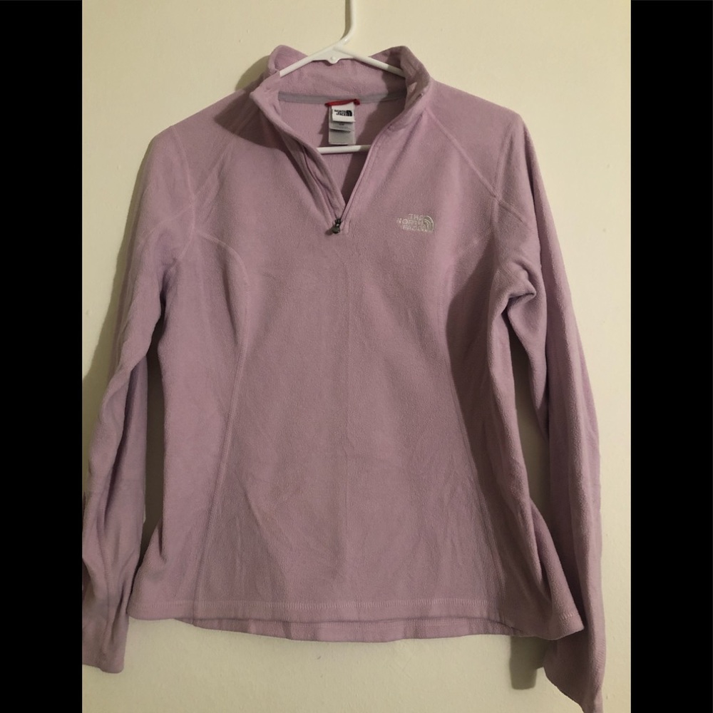 North face quarter zip sweater XS